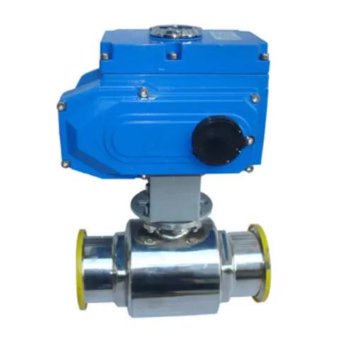 電動衛(wèi)生級快裝球閥